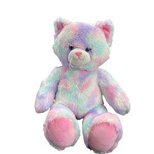 Build a bear tie dye kitty